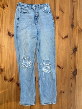 Hollister Light Blue Distressed Women's Jeans